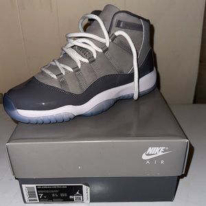 Cool Grey Jordan, Size: Youth 7; Never Worn